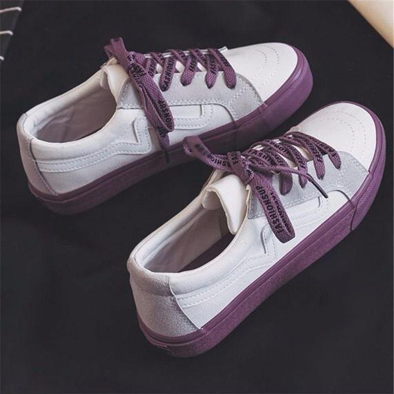 Nouvelles Baskets Femme Tendance Respirantes Chaussures Vulcanisées Plateforme à Lacets Décontractées Blanches Tenis Baskets Femme Play Tendance Baskets Basses en Toile Élastique Plates