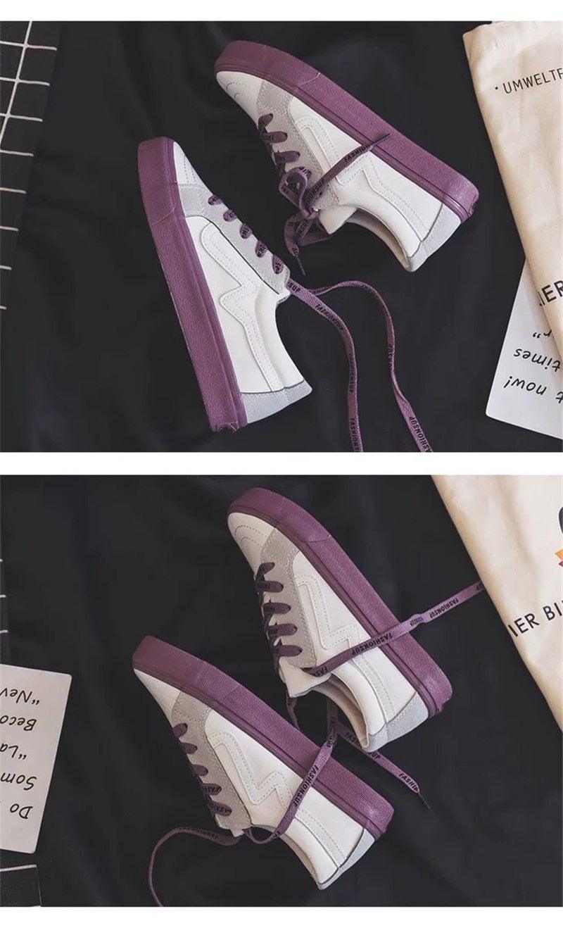 Nouvelles Baskets Femme Tendance Respirantes Chaussures Vulcanisées Plateforme à Lacets Décontractées Blanches Tenis Baskets Femme Play Tendance Baskets Basses en Toile Élastique Plates