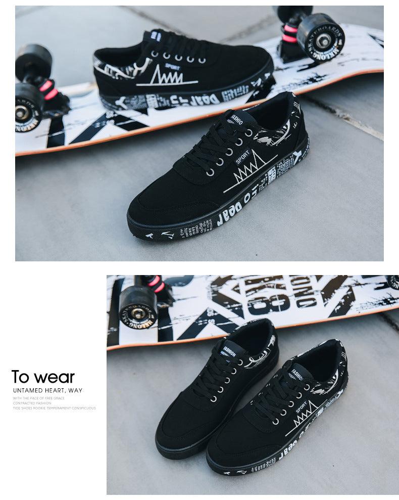 Nouvelles Chaussures Plates Homme Printemps Automne Mode Confortables Baskets en Toile Respirantes Homme Lacets Décontractées Chaussures à Enfiler Classiques Baskets Basses en Toile Décontractées et Confortables pour la Marche