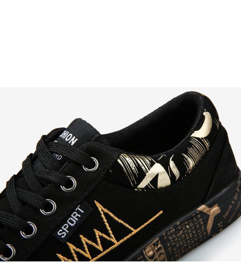 Nouvelles Chaussures Plates Homme Printemps Automne Mode Confortables Baskets en Toile Respirantes Homme Lacets Décontractées Chaussures à Enfiler Classiques Baskets Basses en Toile Décontractées et Confortables pour la Marche