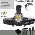Lampe Frontale Lanterne XHP199 16 cœurs la plus récente étanche super lumineuse et puissante XHP110 LED USB Lampe de poche XHP50 Phare rechargeable 18650 Zoom Torche