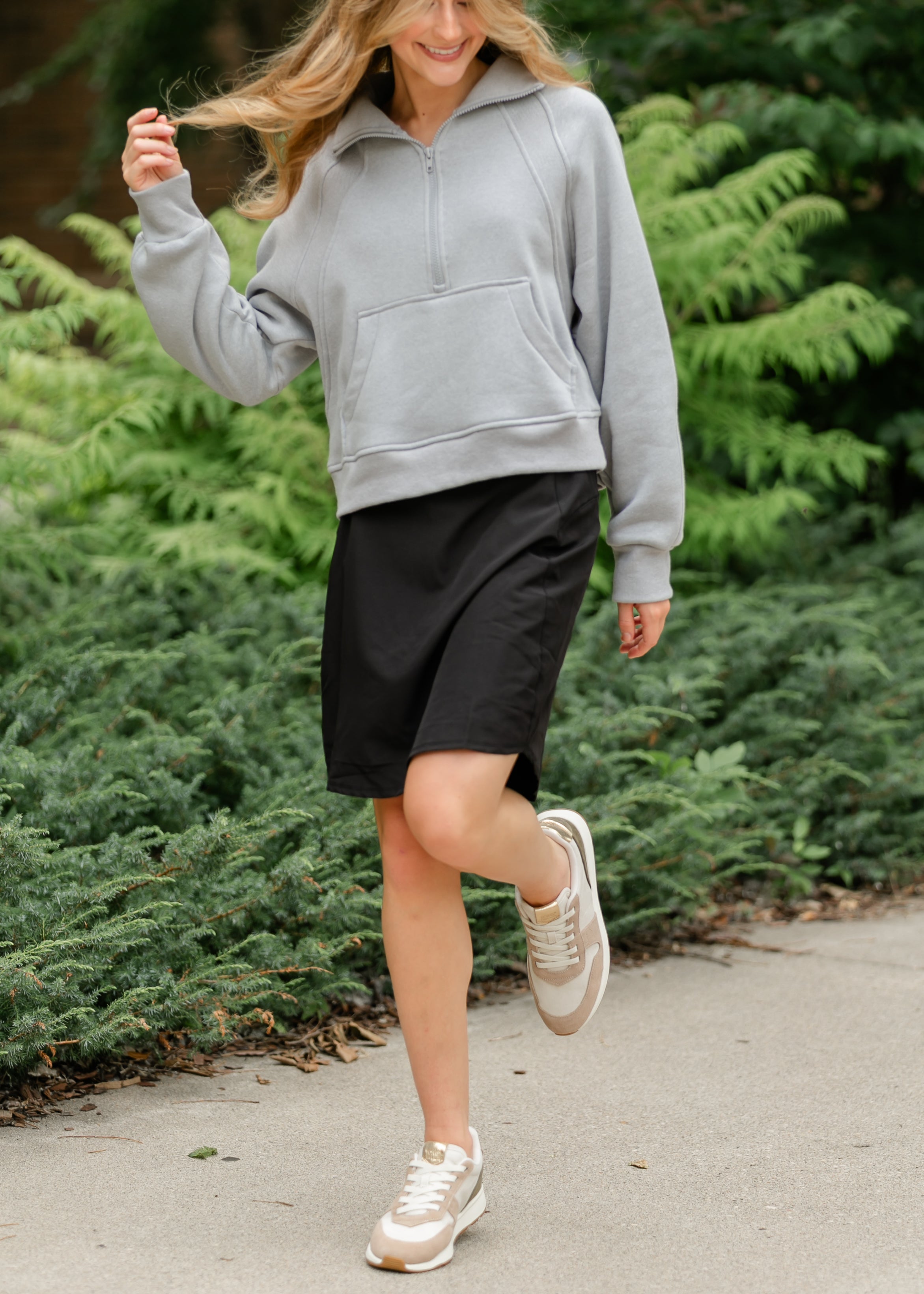 Jupe-short taille haute Nia