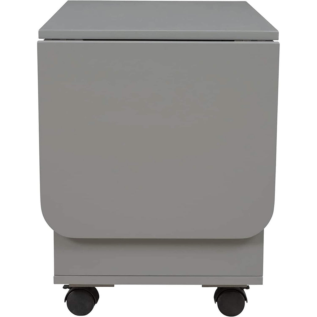 Table de chevet avec port USB et plateau pliable