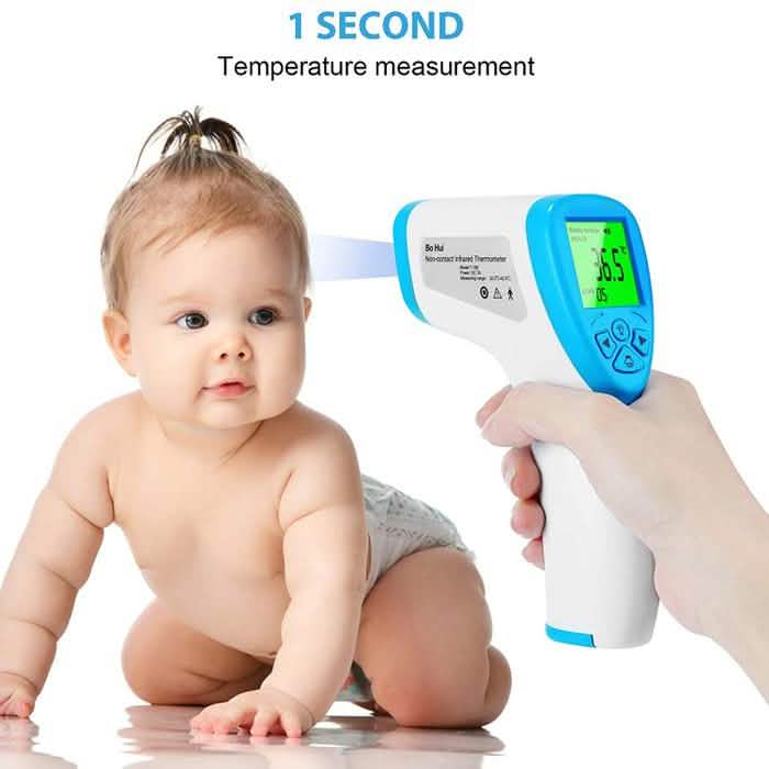 Thermomètre frontal infrarouge sans contact LCD BZ-R6