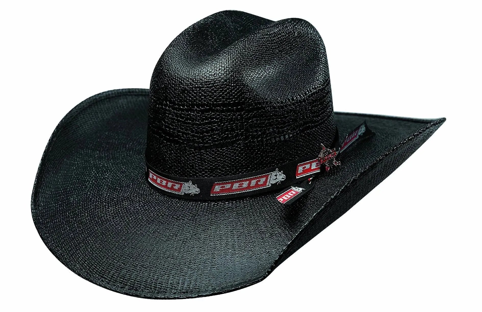 Chapeau de cow-boy en paille Bullhide PBR No Pressure - (25X)