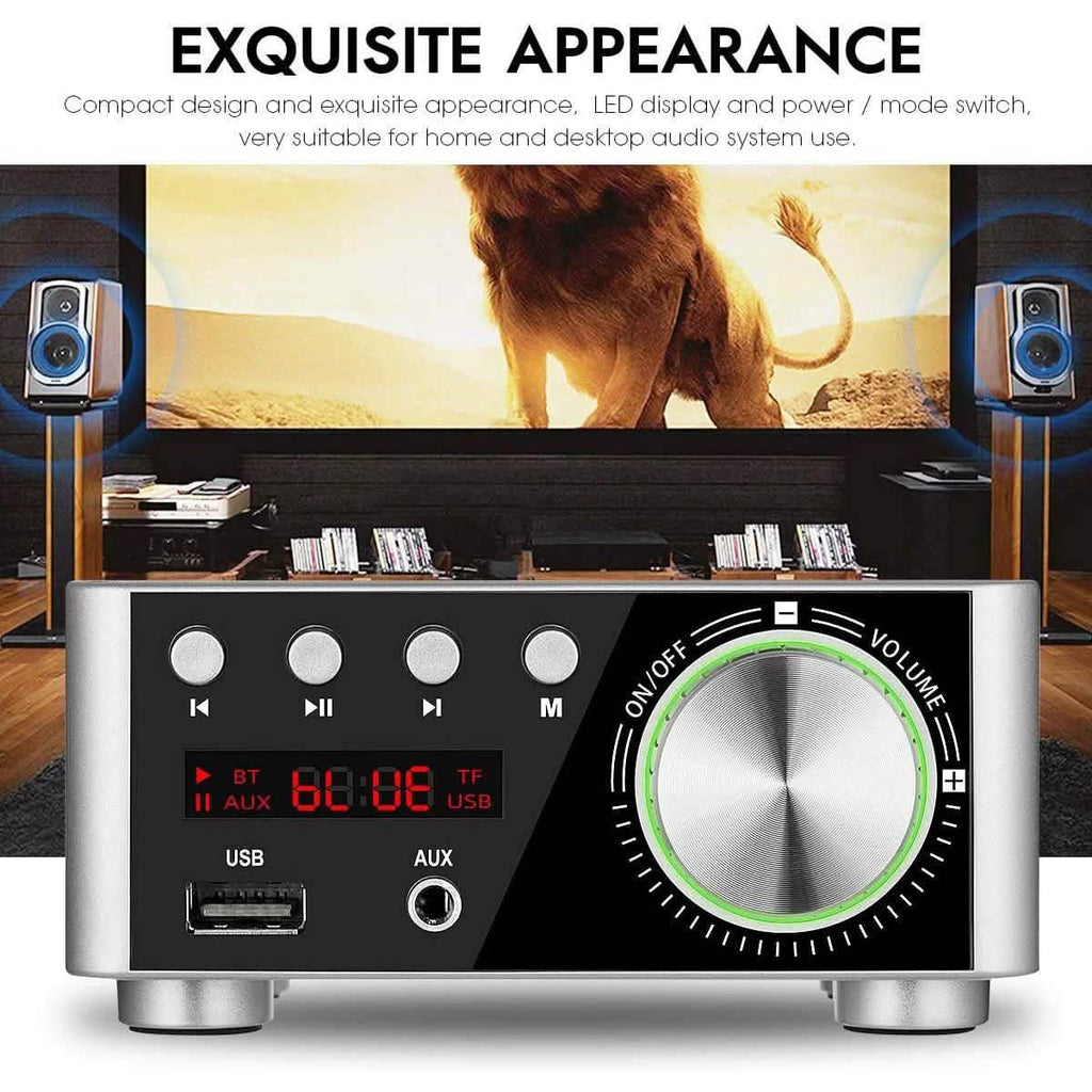 Nobsound Mini Amplificateur de Puissance Bluetooth 5.0 100W