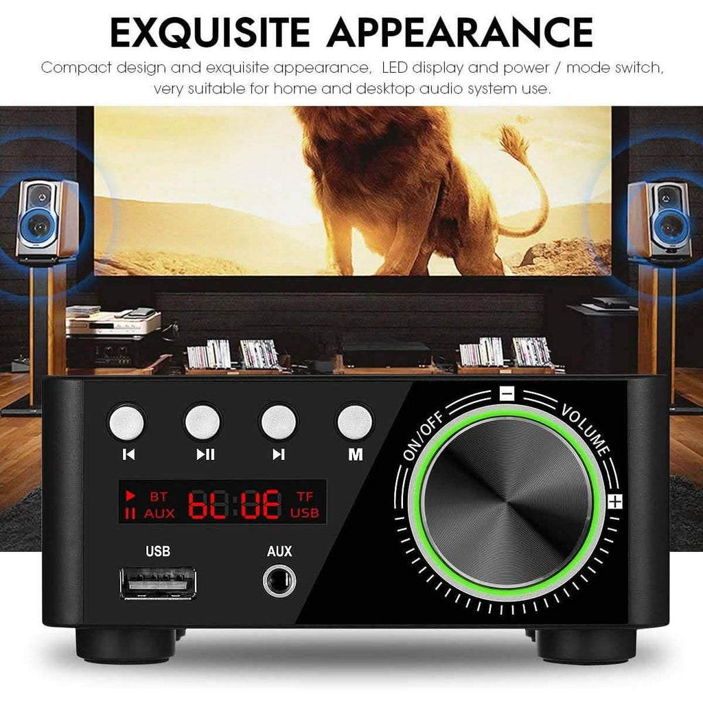 Nobsound Mini Amplificateur de Puissance Bluetooth 5.0 100W