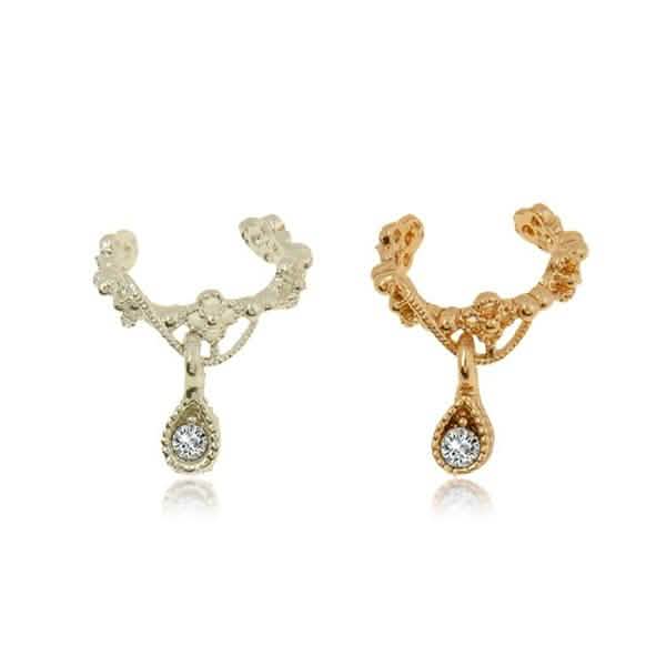 Boucle d'oreille sans piercing