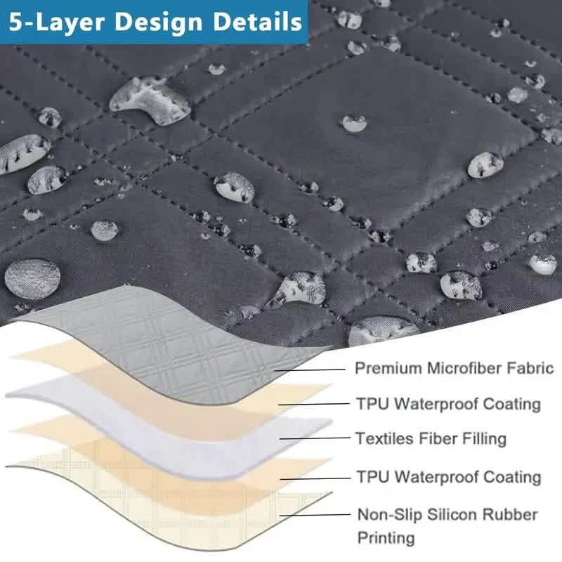 Housse de fauteuil inclinable antidérapante, protection lavable pour fauteuil inclinable/meuble