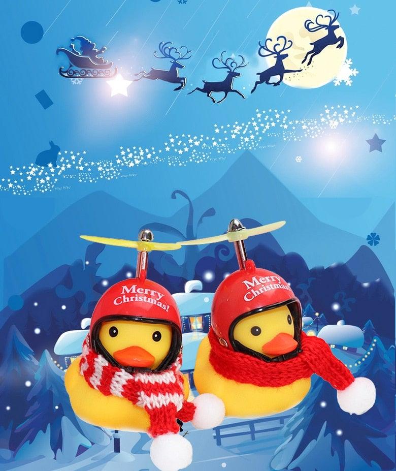 Casque Hélice Normal Canard Debout Brise-Vent Petit Canard Jaune Moto Vélo Éclairage Accessoires Vélo Caoutchouc Canard Jaune Jouet Ornements Vélo Canard Jaune Avec Casque Approprié Décorations Cool