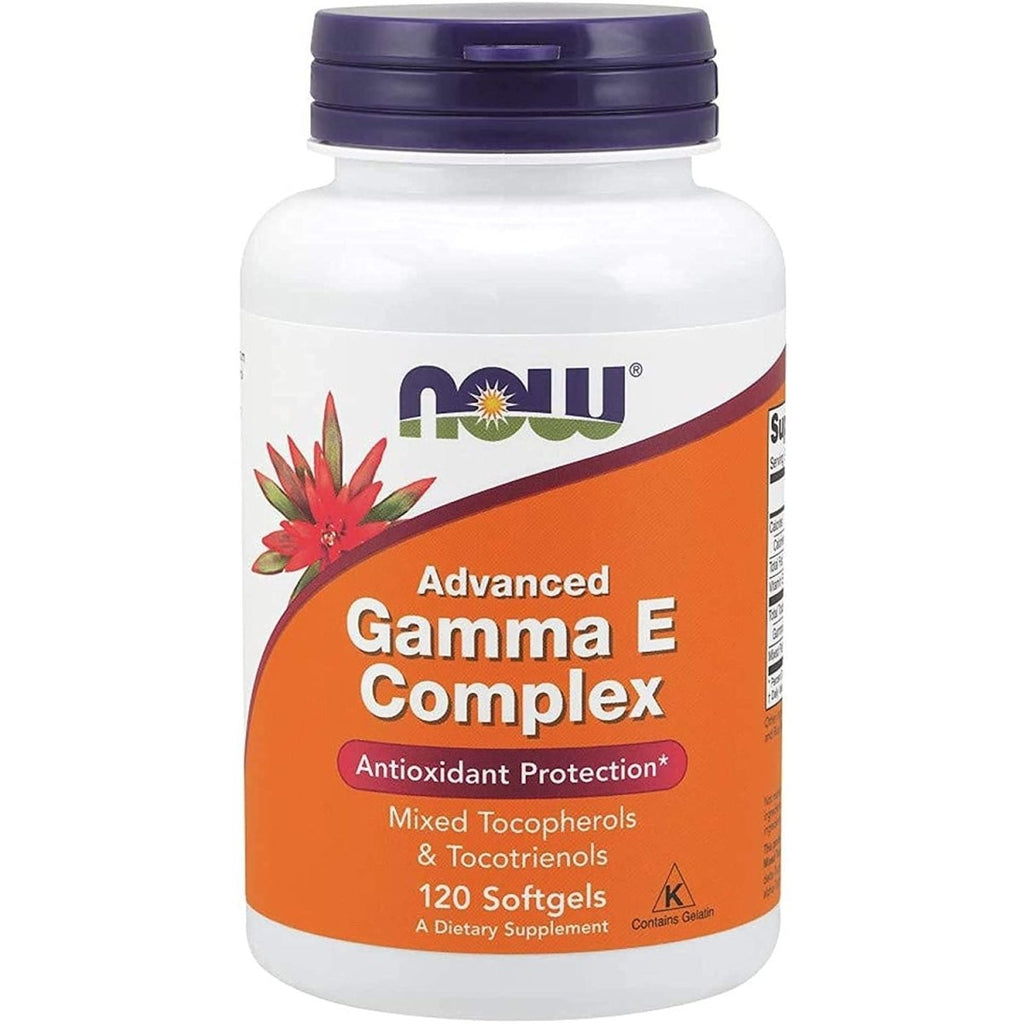 Now Foods Complexe Avancé Gamma E 120 Gélules - 0811
