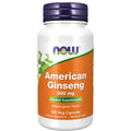 Now Foods Ginseng Américain 500 mg 100 gélules végétales - 4004