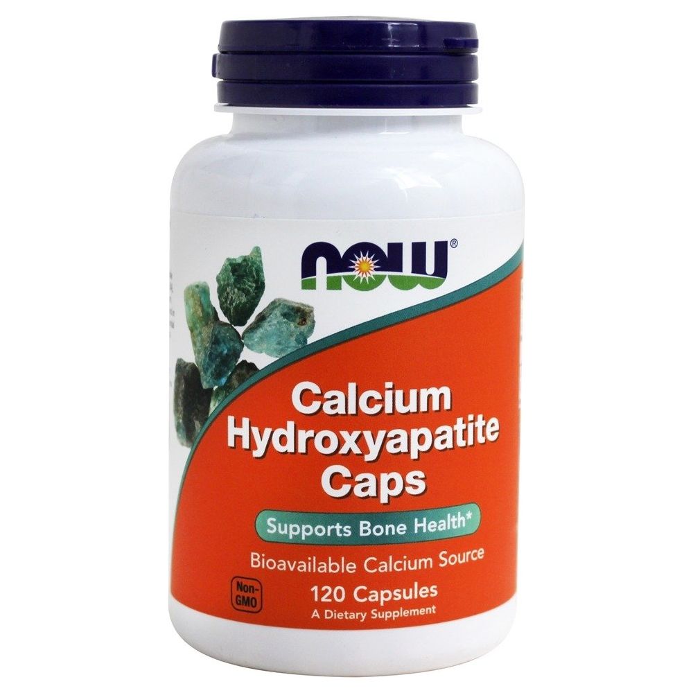 Now Foods Calcium Hydroxyapatite 120 Gélules - 1253