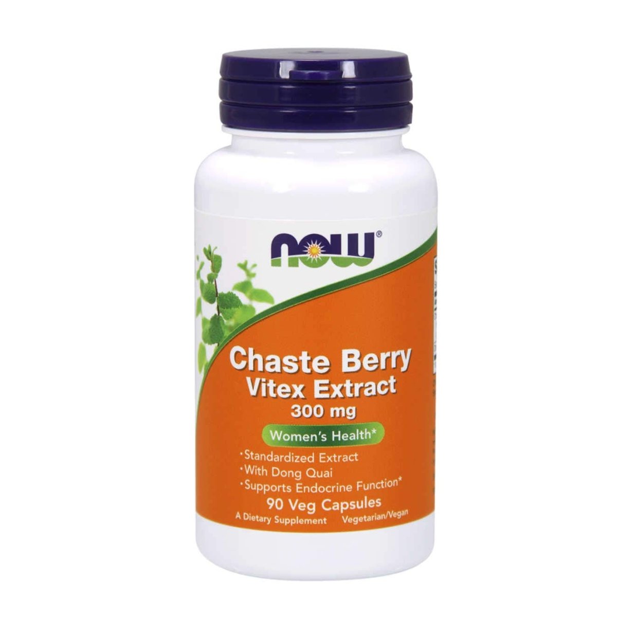 Now Foods Gattilier Extrait de Vitex 300 mg 90 Vcaps - 4773