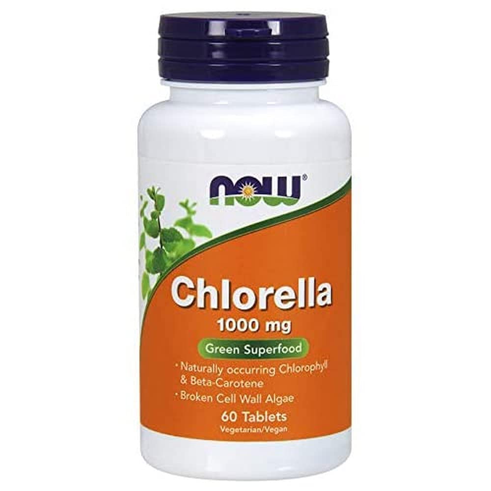 Now Foods Chlorella 1000 mg 60 Comprimés - 2630