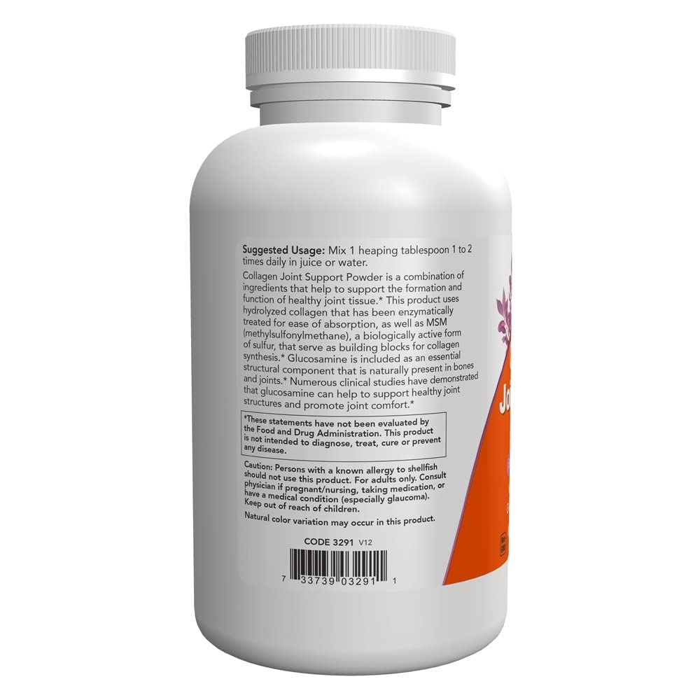 Now Foods Collagen Joint Support Powder 11oz - 3291