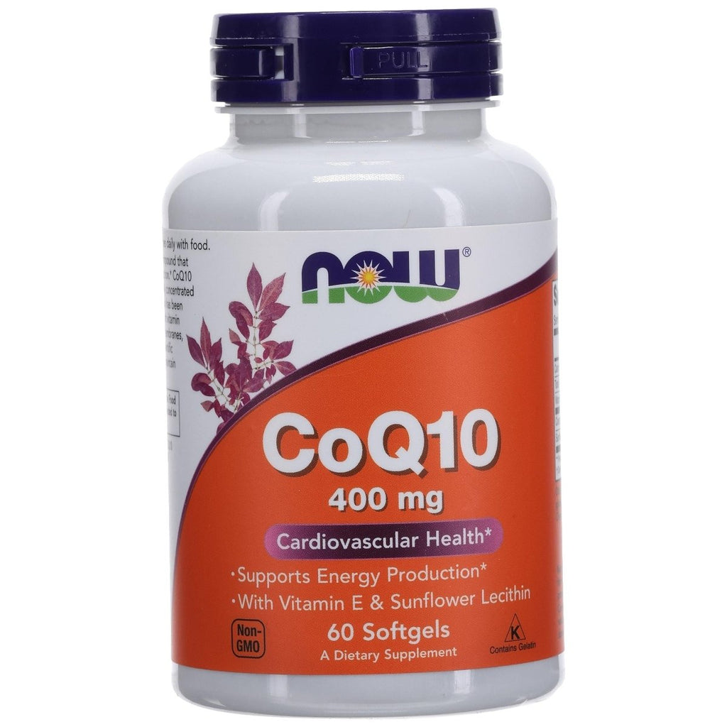 Now Foods CoQ10 400 mg 60 Gélules - 3198