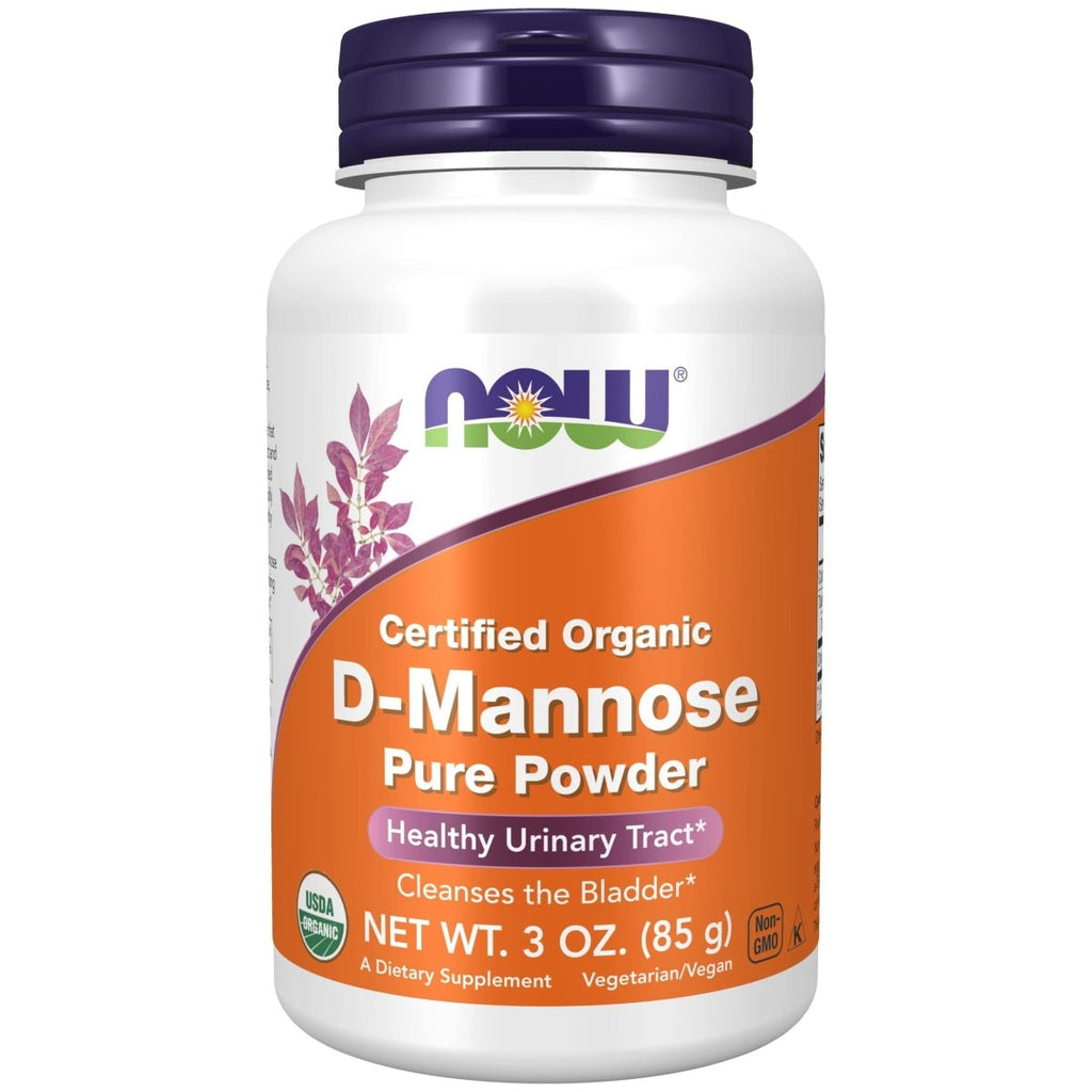 Now Foods D-Mannose Poudre Pure Bio 3oz - 2810