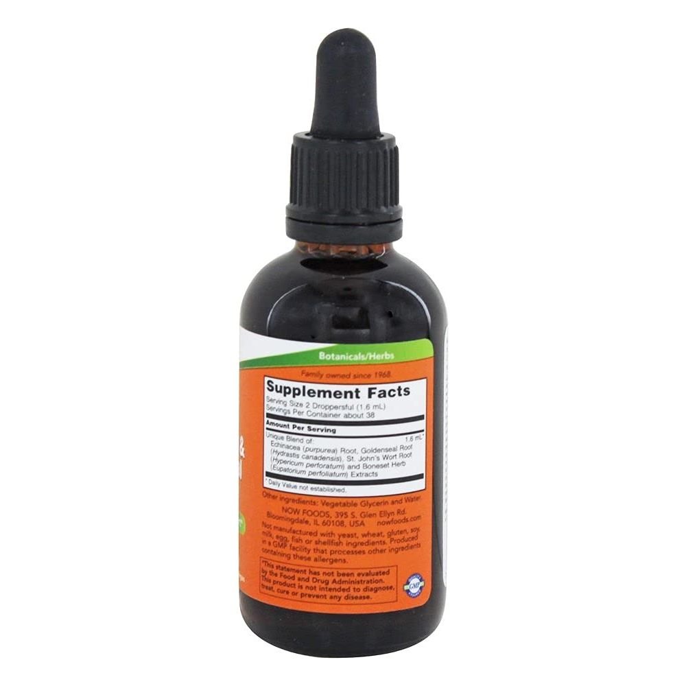 Now Foods Échinacée & Hydraste du Canada Glycérite 59 ml - 4848