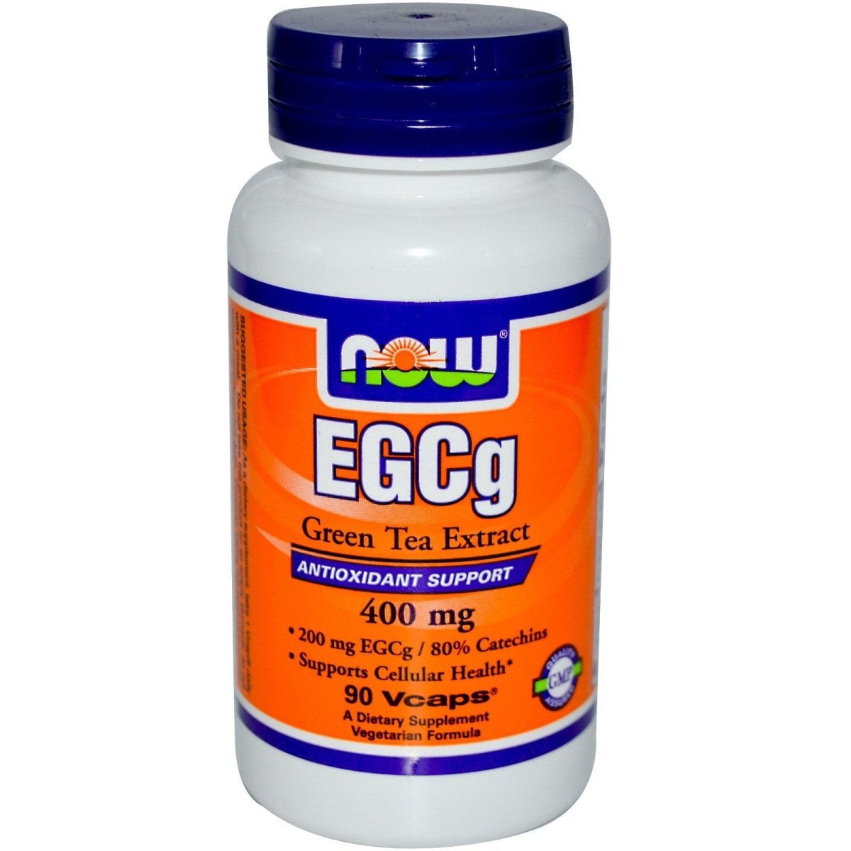 Extrait de thé vert EGCg 400 mg 90 Veg Capsules Now Foods - 4704