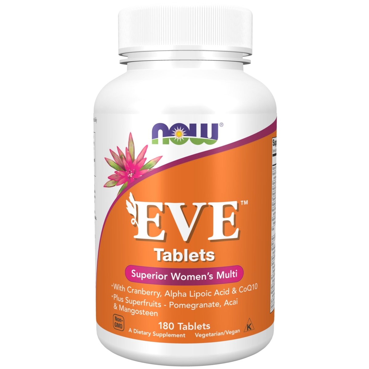 Now Foods Eve Vitamines Multiples pour Femmes 180 Comprimés - 3797