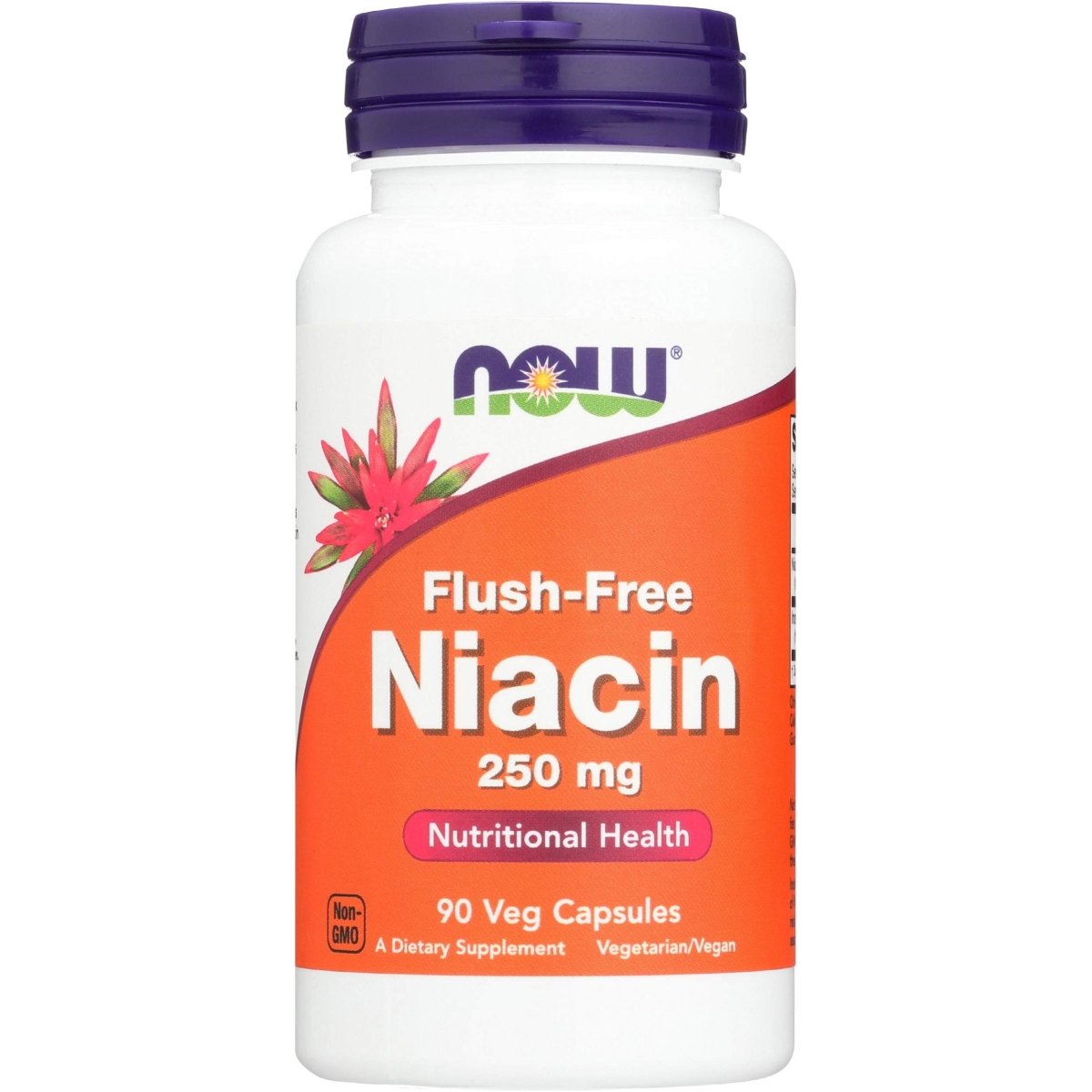 Now Foods Niacine sans rougeur 250 mg 90 Vcaps - 0483