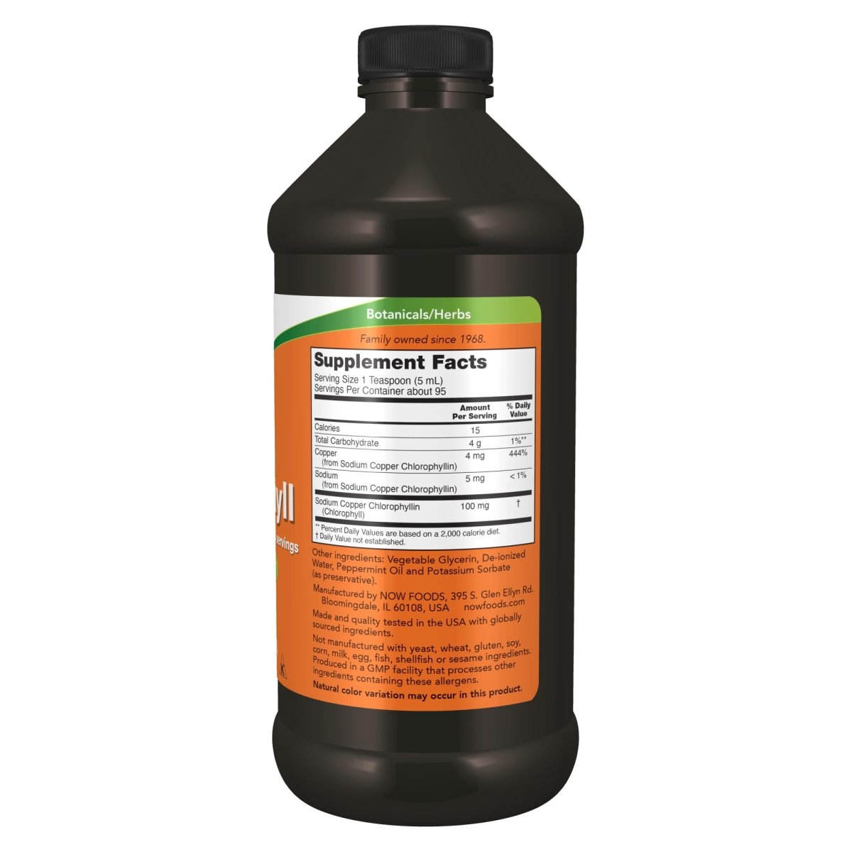 Now Foods Chlorophylle Liquide 473 ml - 2644