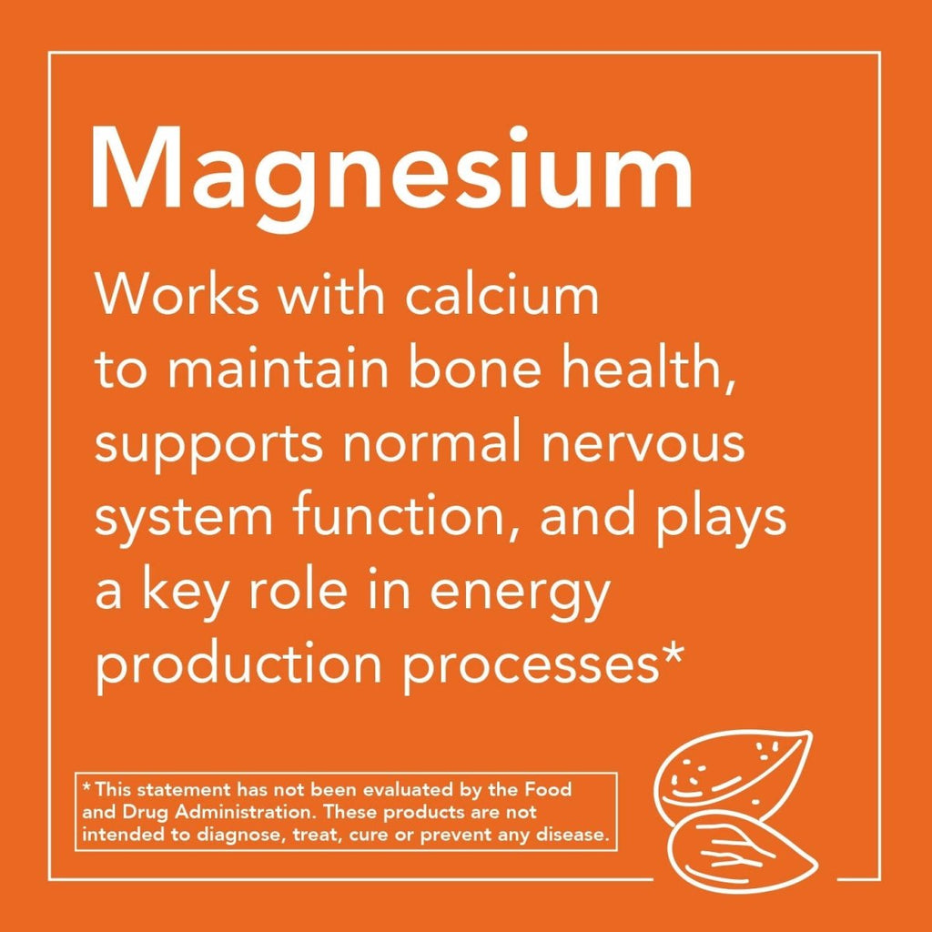 Now Foods Citrate de Magnésium 200 mg 100 Comprimés - 1290