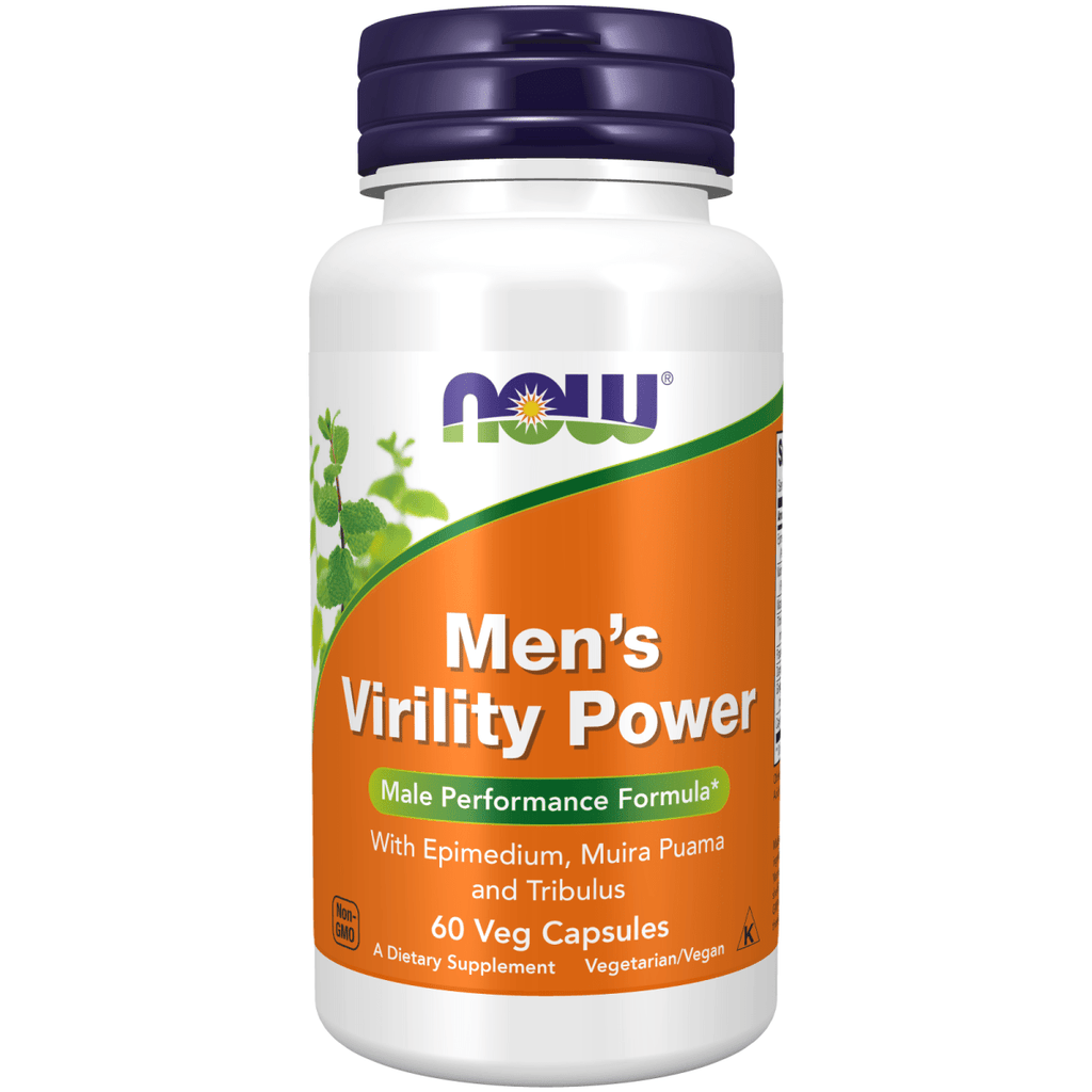 Now Foods Men's Virility Power 60 Vcaps - 3328