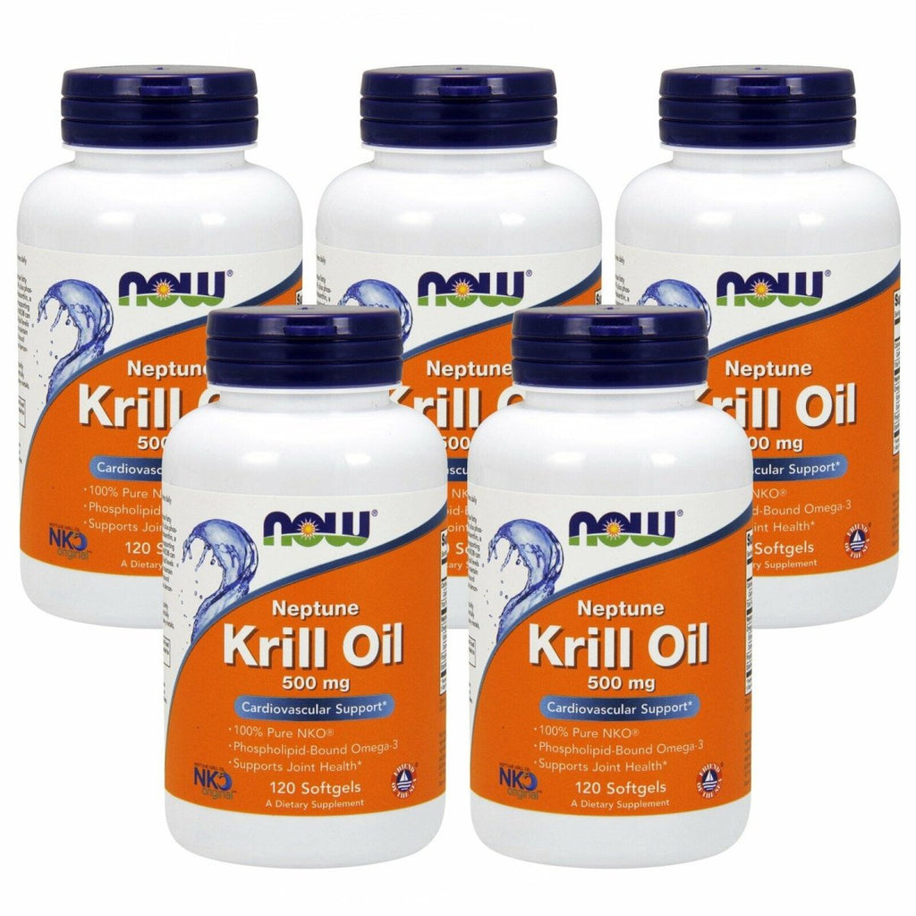 Now Foods Neptune Huile de krill 500 mg 120 gélules - 1626