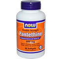 Now Foods Panthétine 600 mg 60 Gélules molles - 0489