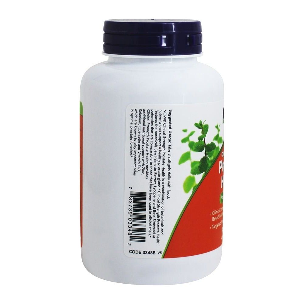 Now Foods Santé de la prostate Force clinique 90 gélules – 3348