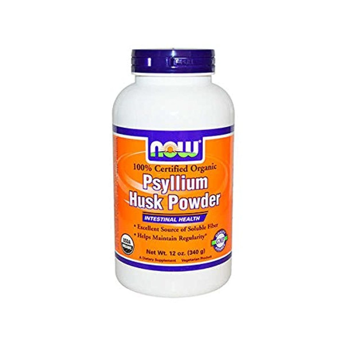 Now Foods Poudre de cosses de psyllium biologique 340 g - 5966