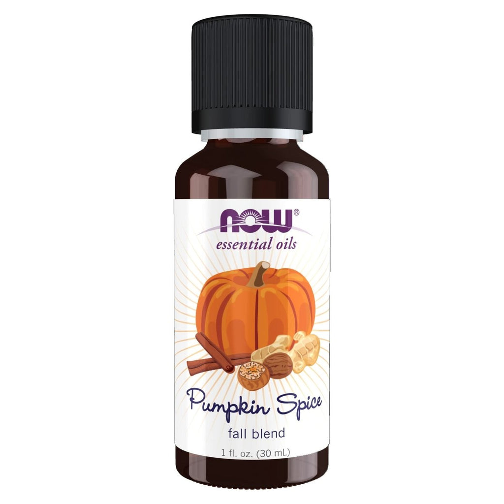 Mélange d'huiles d'automne épicées à la citrouille Now Foods 30ml