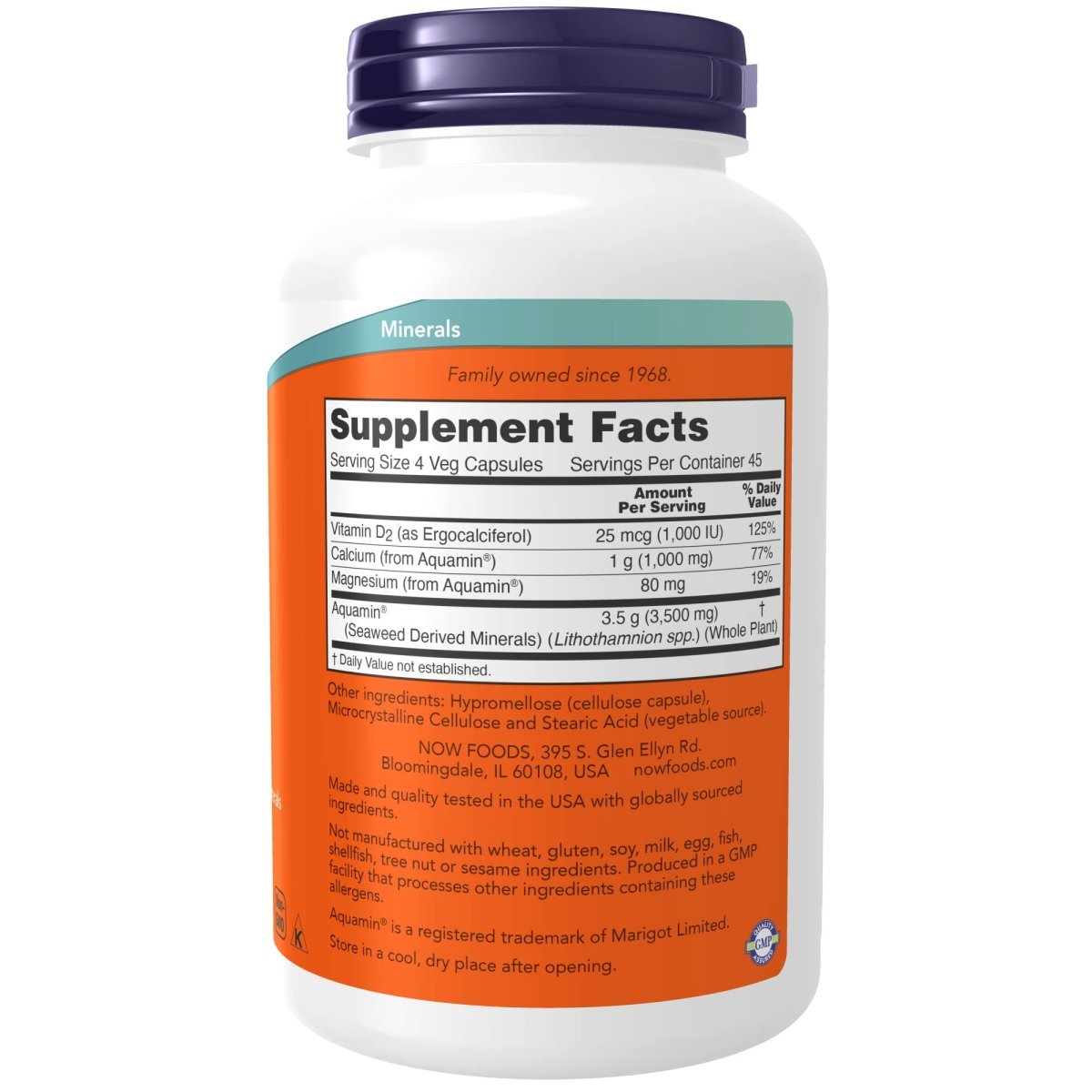 Now Foods Algue rouge minérale 180 Vcaps - 1538