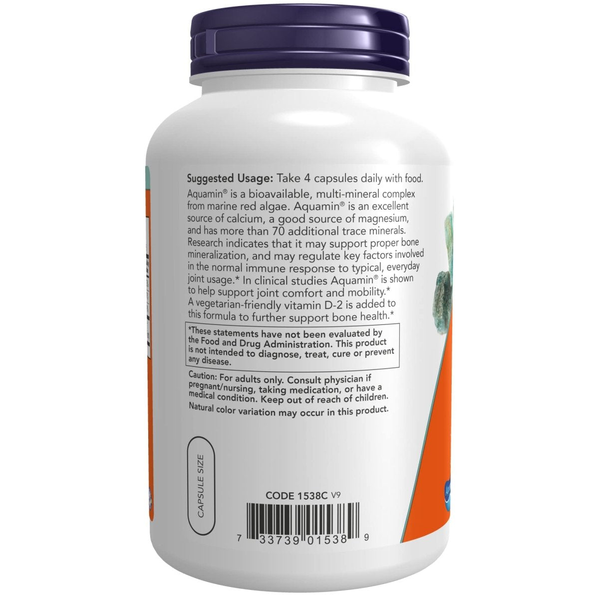 Now Foods Algue rouge minérale 180 Vcaps - 1538
