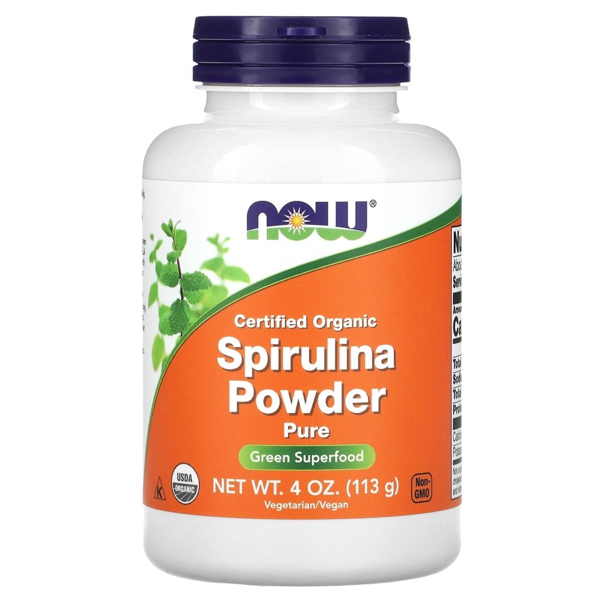 Now Foods Spiruline en Poudre Bio 113g - 2690