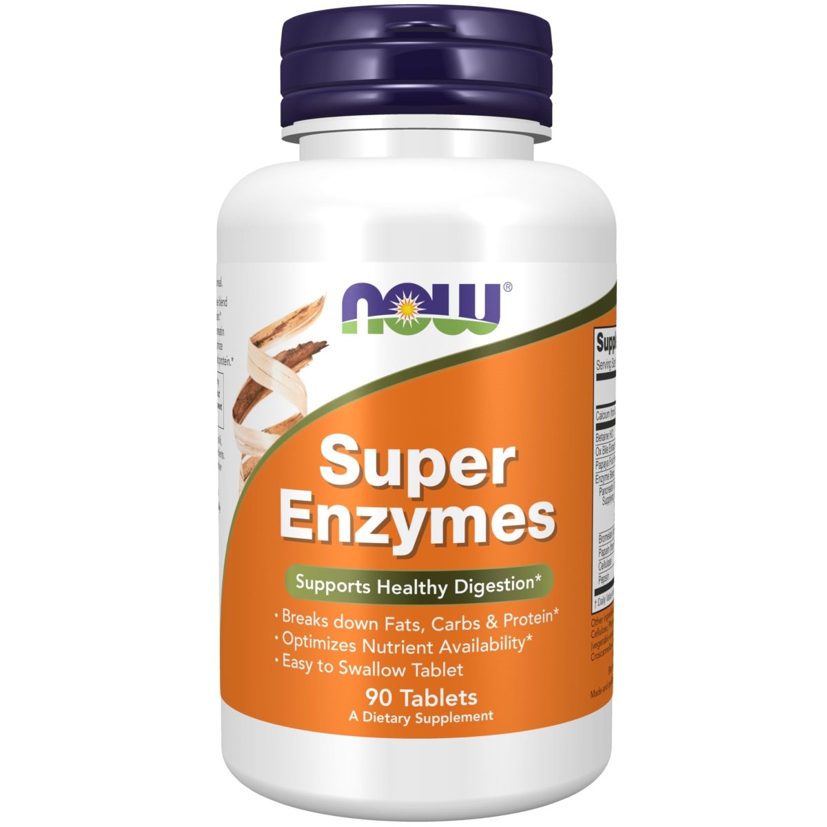 Now Foods Super Enzymes 90 Tablets - 2960