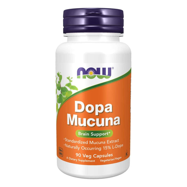 Now Foods Dopa Mucuna 90 Vcaps - 3092 - Lot de 2
