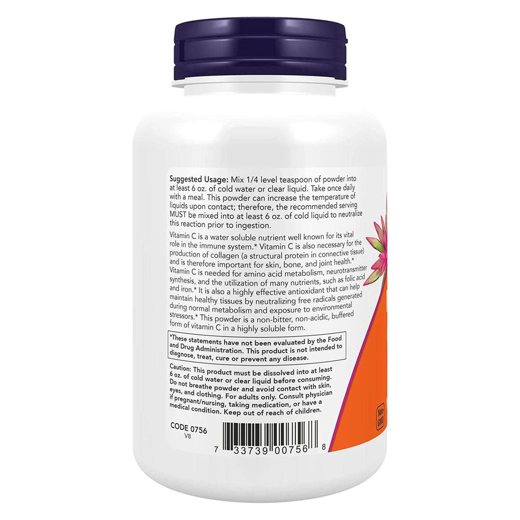 Now Foods Magnésium Ascorbate Poudre 227g - 0756 - Lot de 2