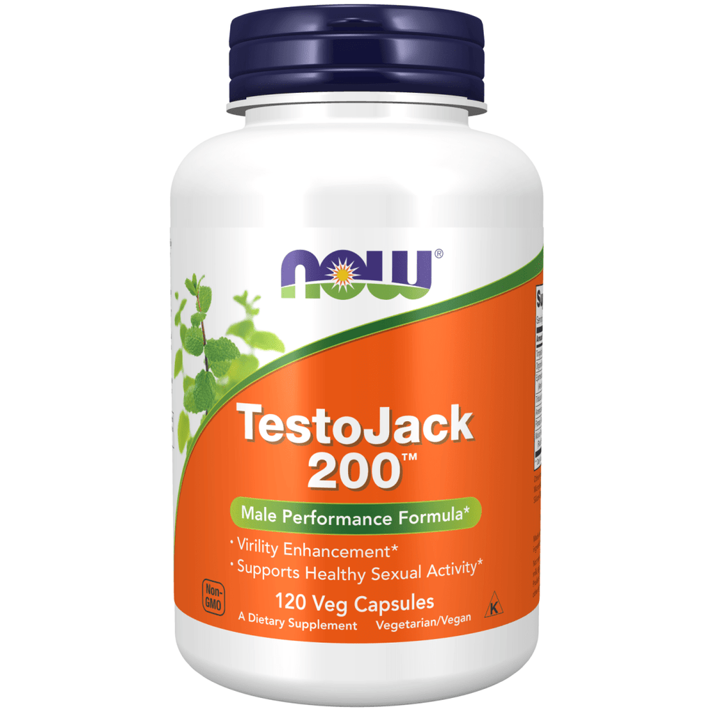 Now Foods TestoJack 200 Extra Fort 120 Vcaps - 2197