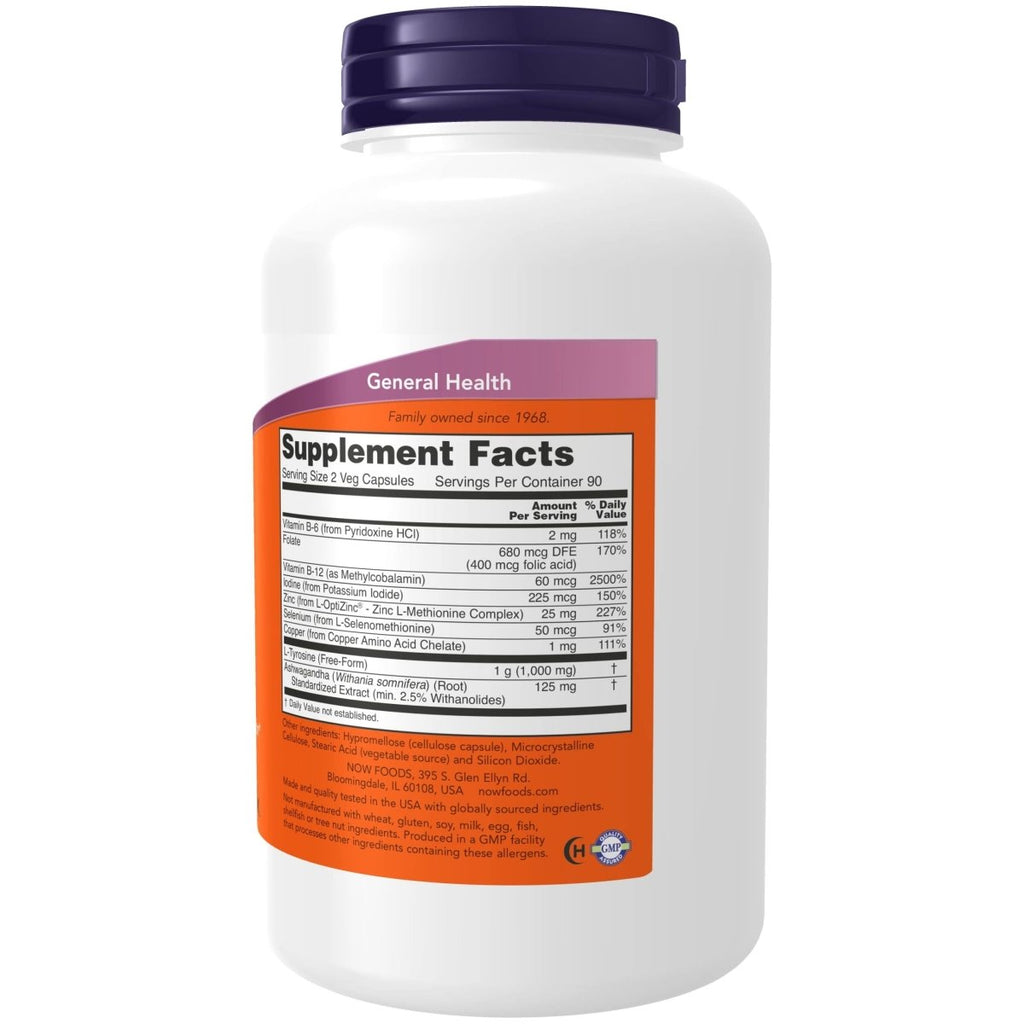 Now Foods Thyroid Energy 180 Vcaps - 3369