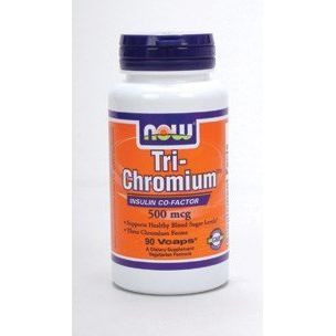 Now Foods Tri-Chrome 500 mcg avec cannelle 90 Vcaps - 1428