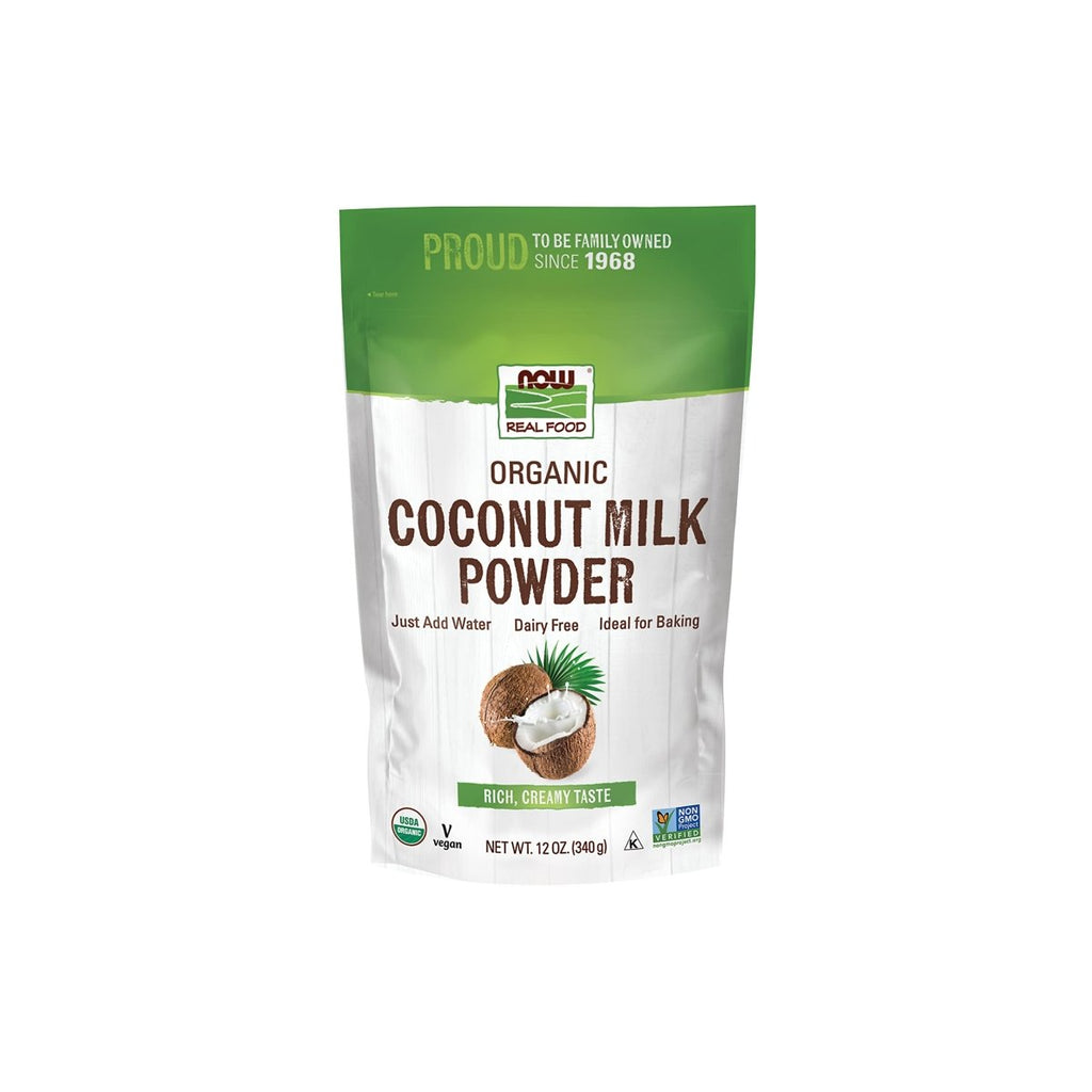 Now Real Food Lait de Coco Biologique en Poudre 12 Oz - 5835