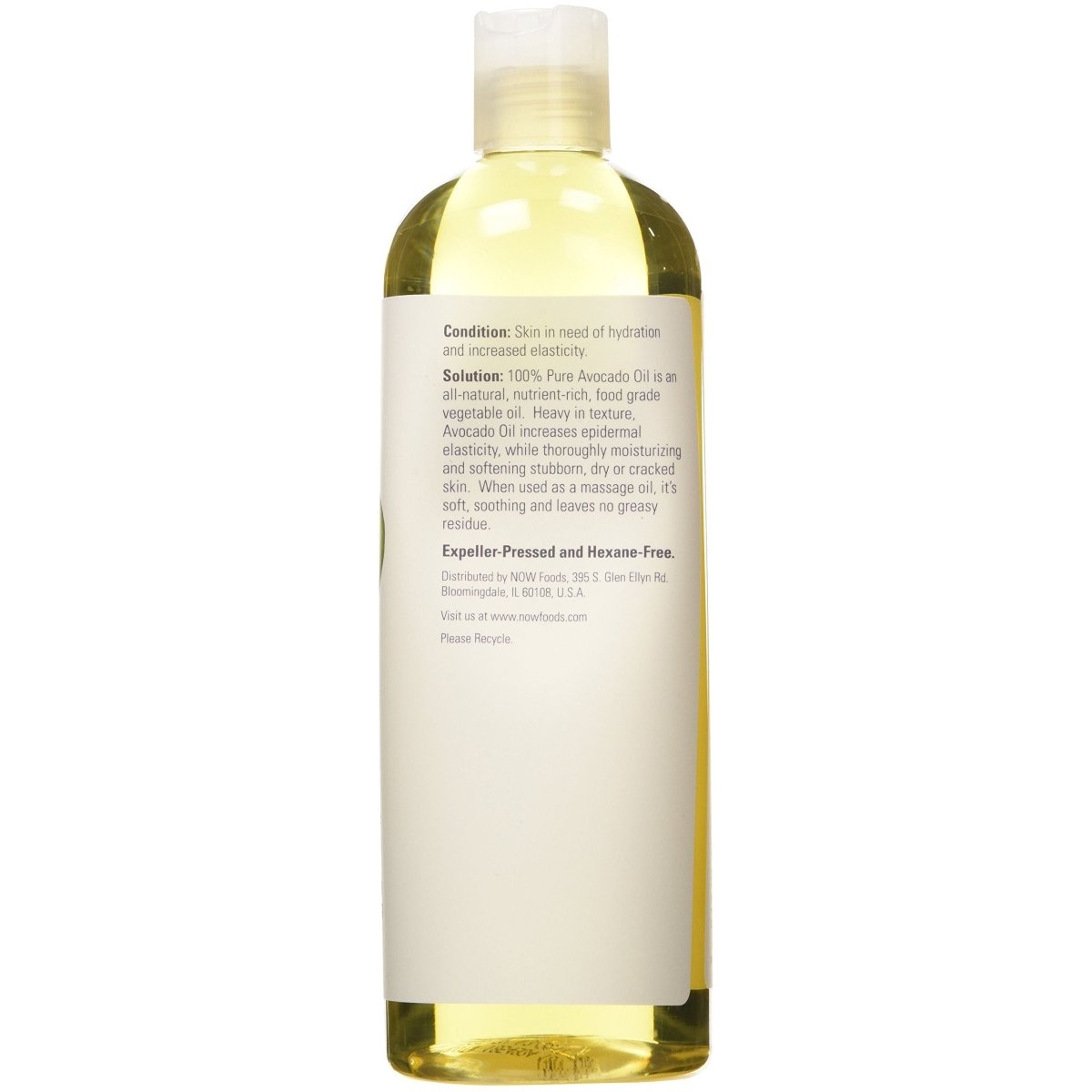 Now Solutions Huile d'Avocat 473 ml - 7678