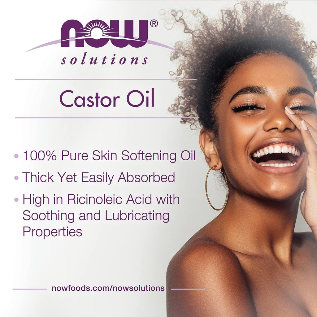 Now Solutions Huile de ricin 118 ml - 7679
