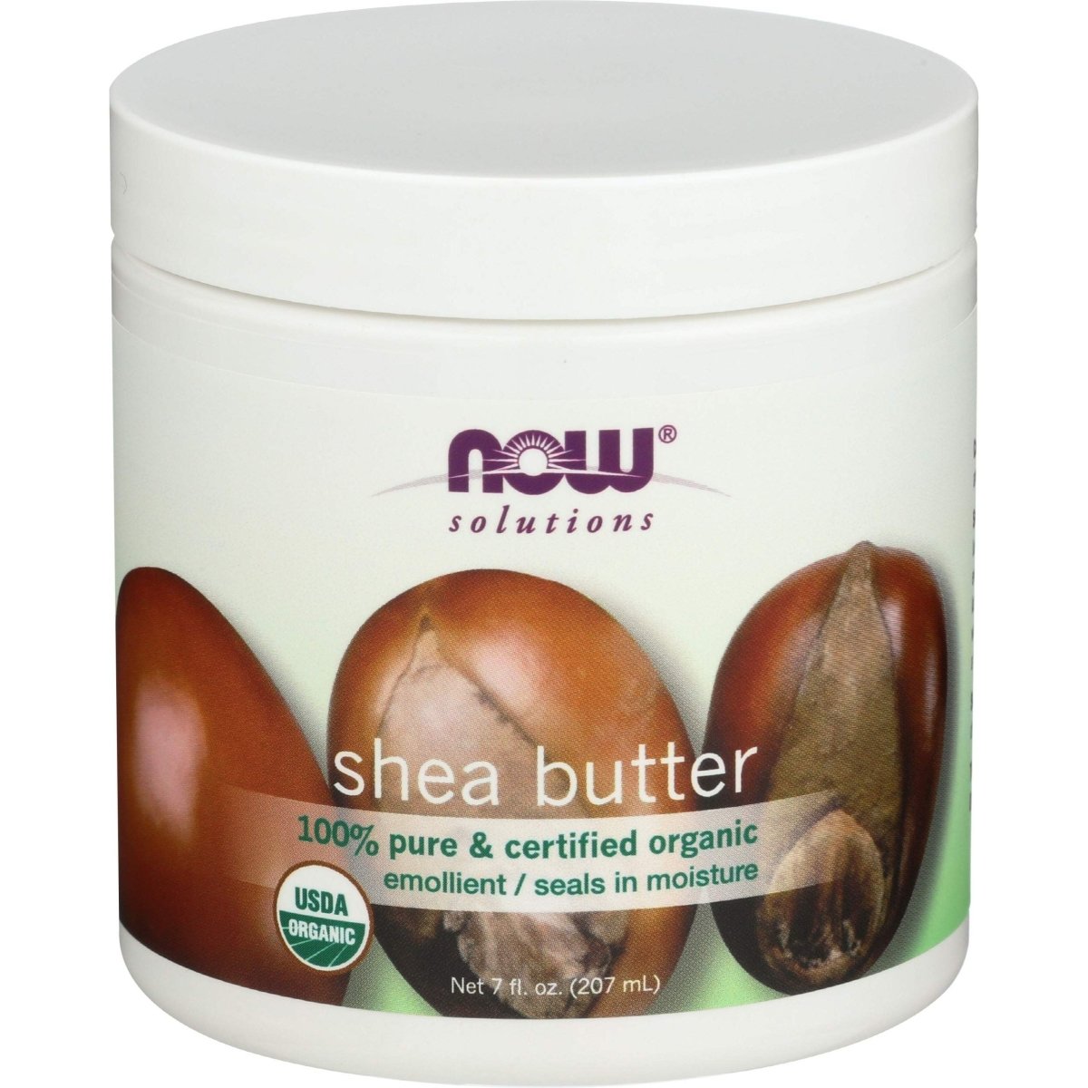 Now Solutions Beurre de Karité Biologique et Pur 207ml - 7756