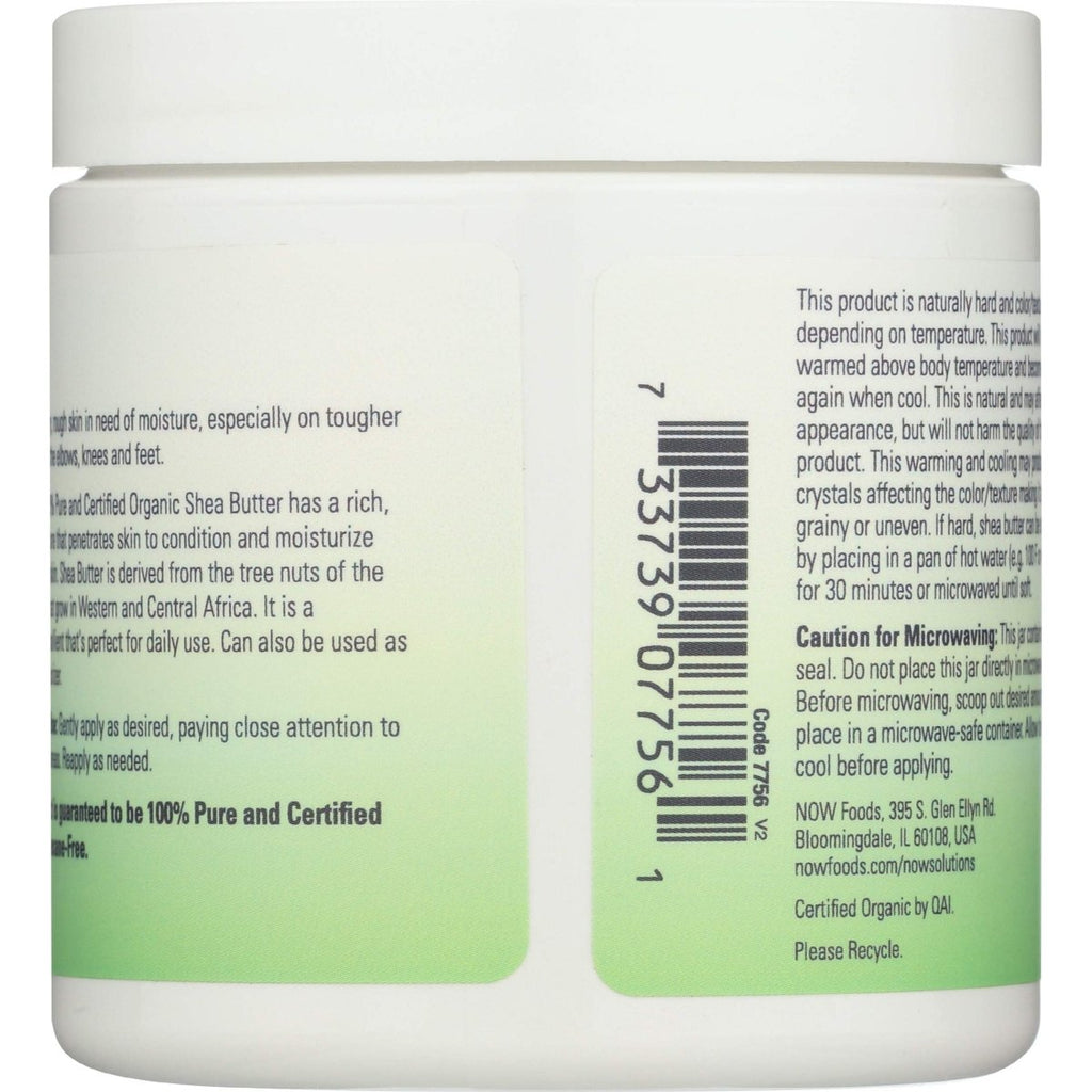 Now Solutions Beurre de Karité Biologique et Pur 207ml - 7756