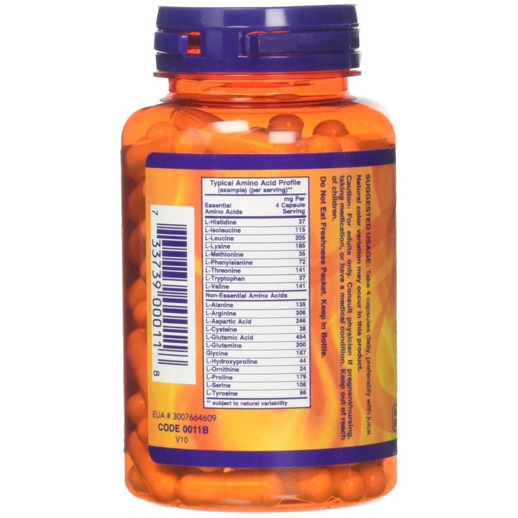 Now Sports Amino Complete 120 Vcaps - 0011 - Lot de 2