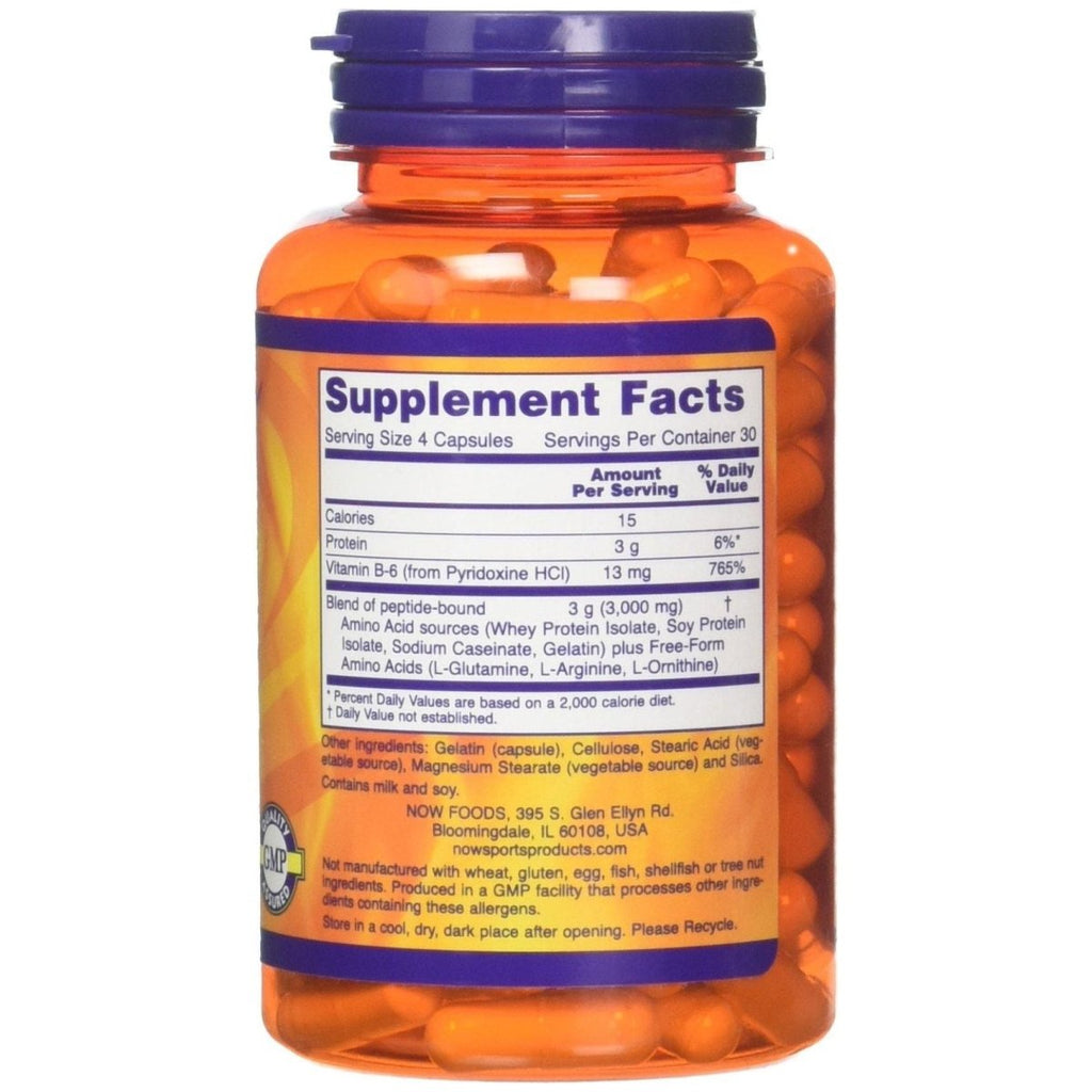 Now Sports Amino Complete 120 Vcaps - 0011 - Lot de 2